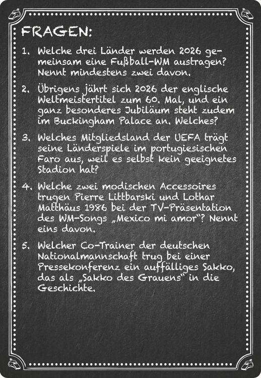 Produktbild: Moses. - Kneipenquiz - Fußball Spezial