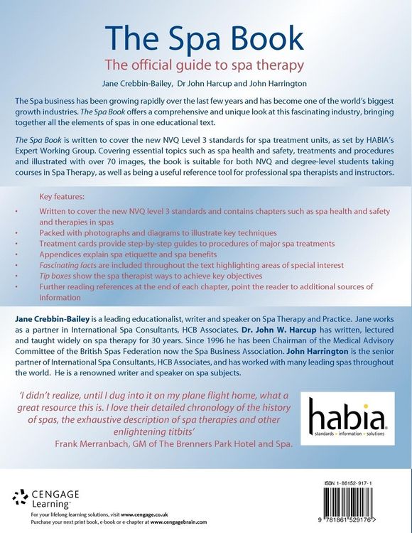 Produktbild: Crebbin-Bailey, J: Spa Book