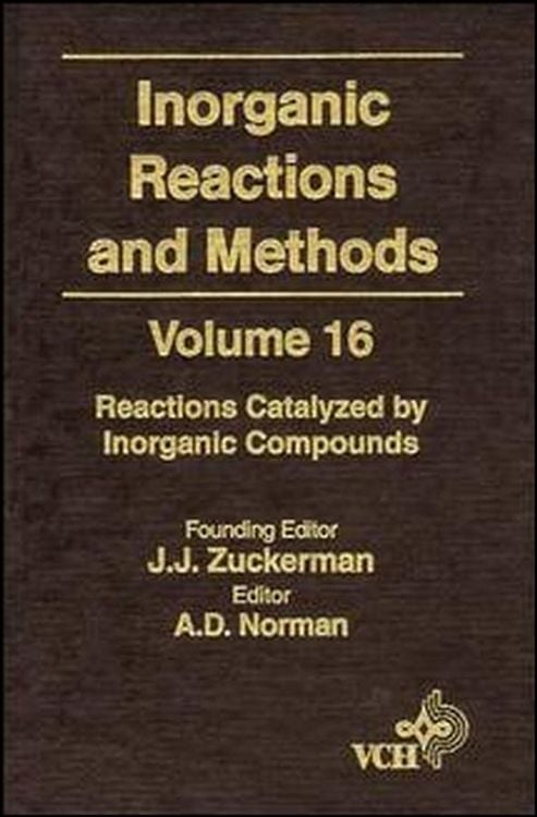 Produktbild: Inorganic Reactions and Methods, Reactions Catalyzed by Inorganic Compounds