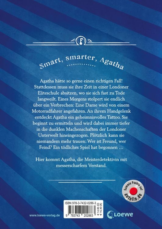 Produktbild: Agatha Oddly (Band 1) - Das Verbrechen wartet nicht