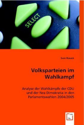 Produktbild: Kosack, S: Volksparteien im Wahlkampf