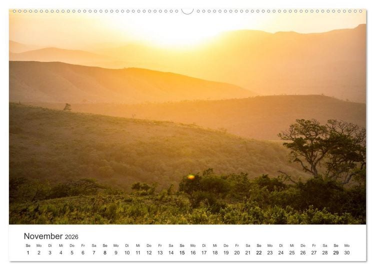 Produktbild: Bezauberndes S&uuml;dafrika (Wandkalender 2026 DIN A2 quer), CALVENDO Monatskalender