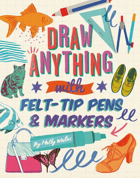 Produktbild: Draw ANYTHING with Felt-Tip Pens & Markers