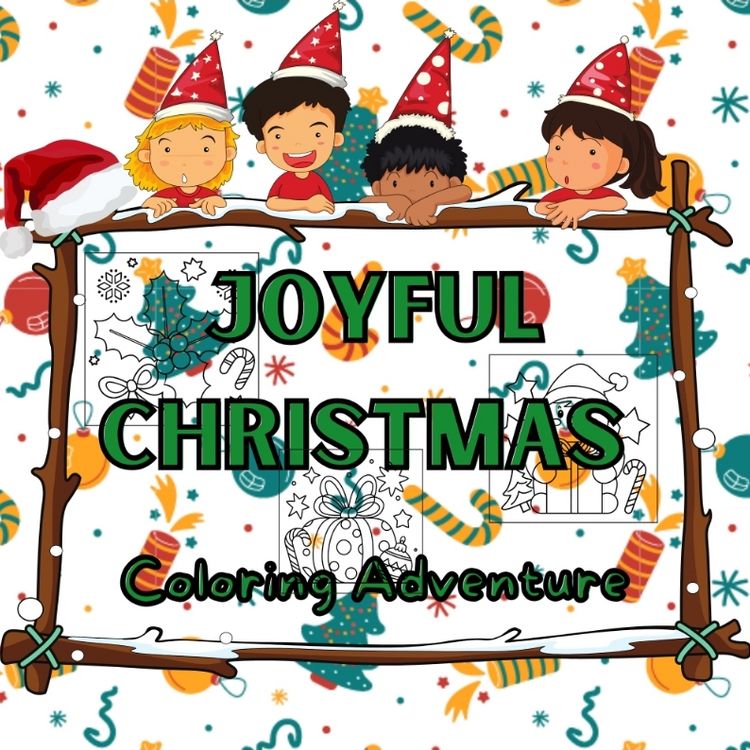 Produktbild: Joyful Christmas Coloring Adventure