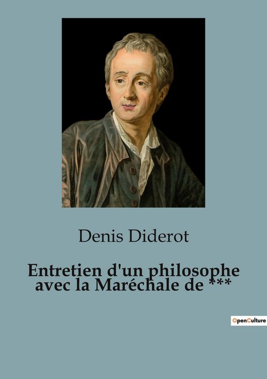 Produktbild: Entretien d'un philosophe avec la Mar&eacute;chale de ***