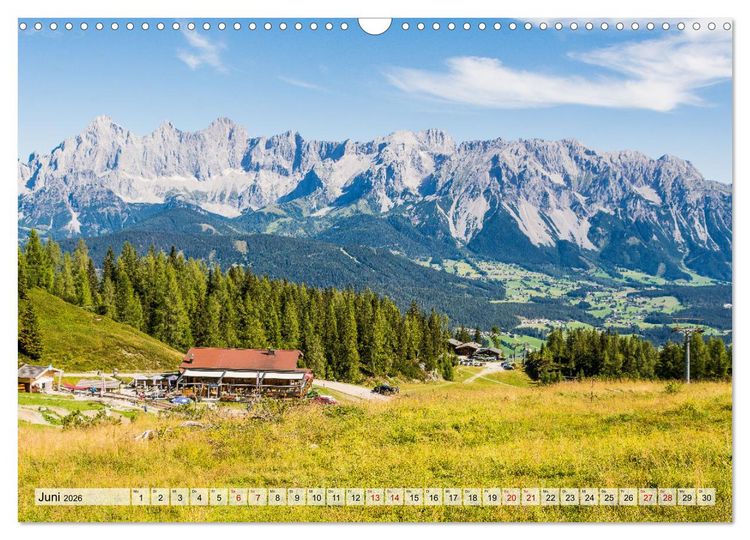 Produktbild: Dachstein und Schladminger Tauern (Wandkalender 2026 DIN A3 quer), CALVENDO Monatskalender