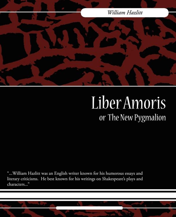 Produktbild: Liber Amoris, Or, the New Pygmalion