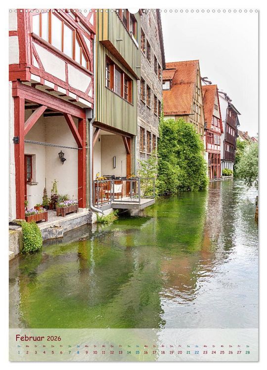 Produktbild: Ulm - Donaustadt f&uuml;r Entdecker (Wandkalender 2026 DIN A2 hoch), CALVENDO Monatskalender