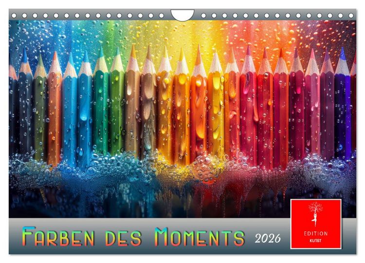 Produktbild: Farben des Moments (Wandkalender 2026 DIN A4 quer), CALVENDO Monatskalender