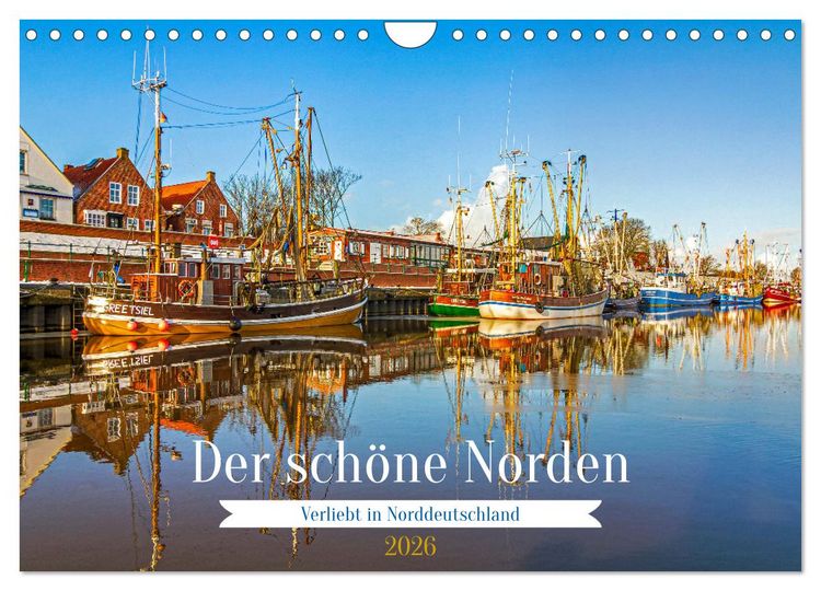 Produktbild: Der sch&ouml;ne Norden Deutschlands (Wandkalender 2026 DIN A4 quer), CALVENDO Monatskalender