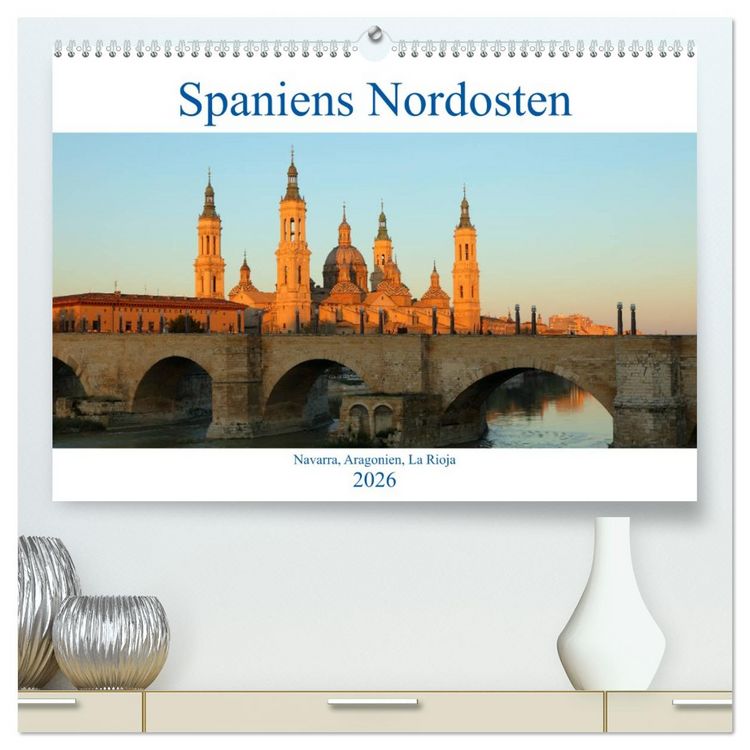 Produktbild: Spaniens Nordosten (hochwertiger Premium Wandkalender 2026 DIN A2 quer), Kunstdruck in Hochglanz