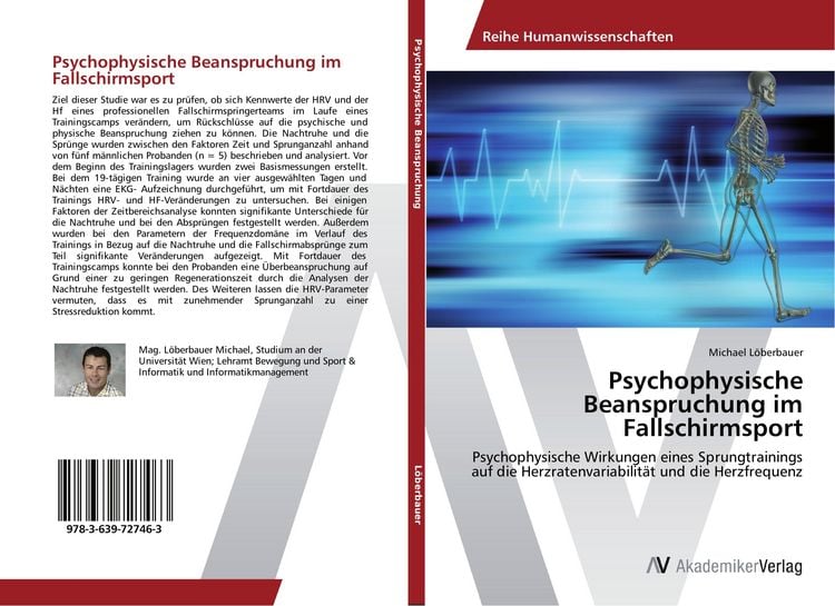 Produktbild: Psychophysische Beanspruchung im Fallschirmsport