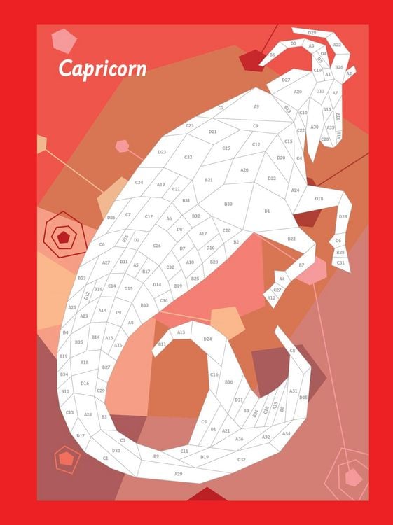 Produktbild: Paint by Sticker (Official): Zodiac