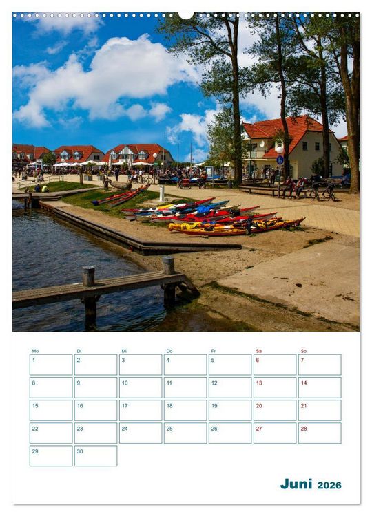 Produktbild: Ostseebad Rerik - Terminplaner (Wandkalender 2026 DIN A2 hoch), CALVENDO Monatskalender