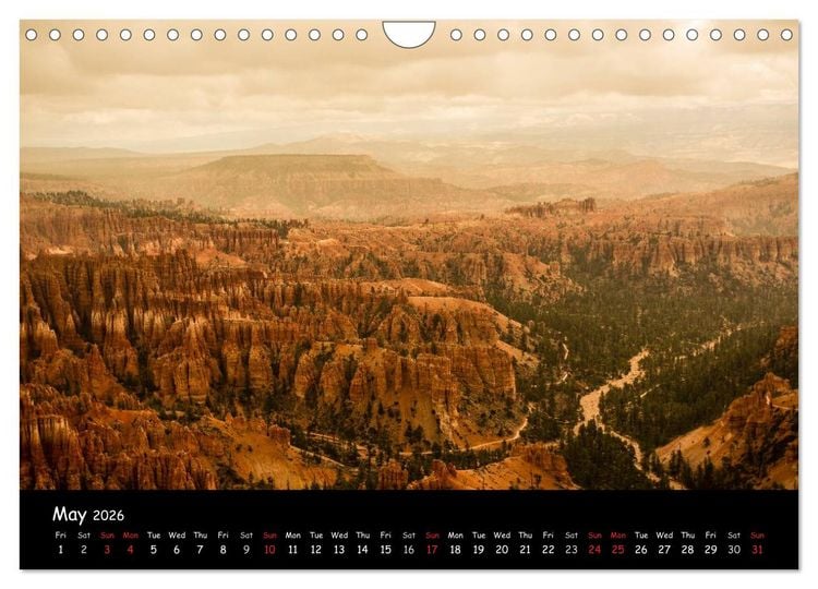 Produktbild: Beautiful Bryce Canyon (Wall Calendar 2026 DIN A4 landscape), CALVENDO 12 Month Wall Calendar