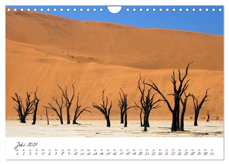 Produktbild: Namibia - Magie der Weite (Wandkalender 2027 DIN A4 quer), CALVENDO Monatskalender