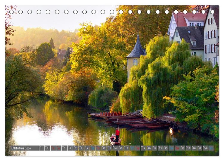 Produktbild: Stuttgarter Tagestouren (Tischkalender 2026 DIN A5 quer), CALVENDO Monatskalender