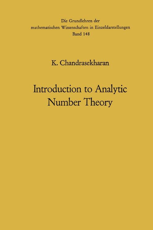 Produktbild: Introduction to Analytic Number Theory