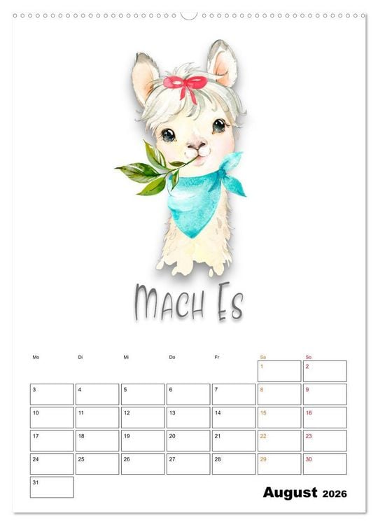 Produktbild: Bleib cool - Gute-Laune-Kalender (Wandkalender 2026 DIN A2 hoch), CALVENDO Monatskalender