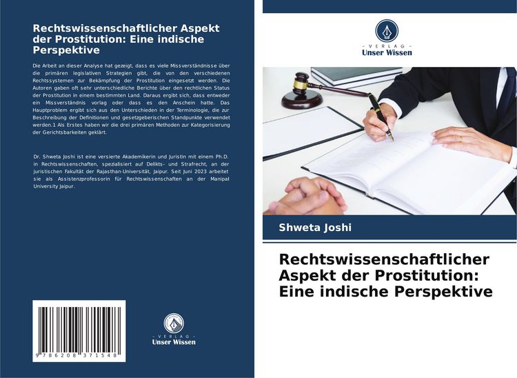 Produktbild: Rechtswissenschaftlicher Aspekt der Prostitution: Eine indische Perspektive