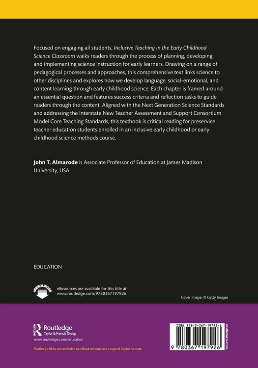 Produktbild: Inclusive Teaching in the Early Childhood Science Classroom