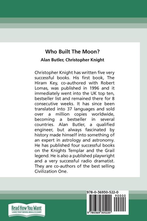 Produktbild: Who Built The Moon? (16pt Large Print Edition)