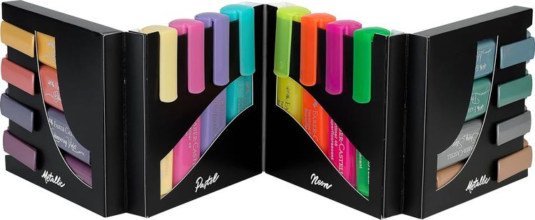 Produktbild: Faber-Castell Textmarker TL 46 16er Tisch-Set