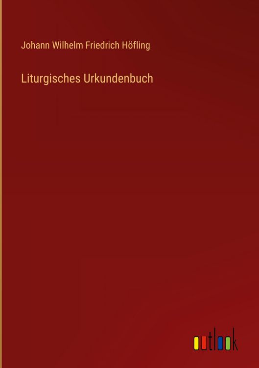 Produktbild: Liturgisches Urkundenbuch