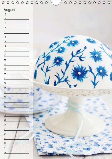 Produktbild: Geb&auml;ck-Couture K&uuml;chenplaner (Wandkalender immerw&auml;hrend DIN A4 hoch)