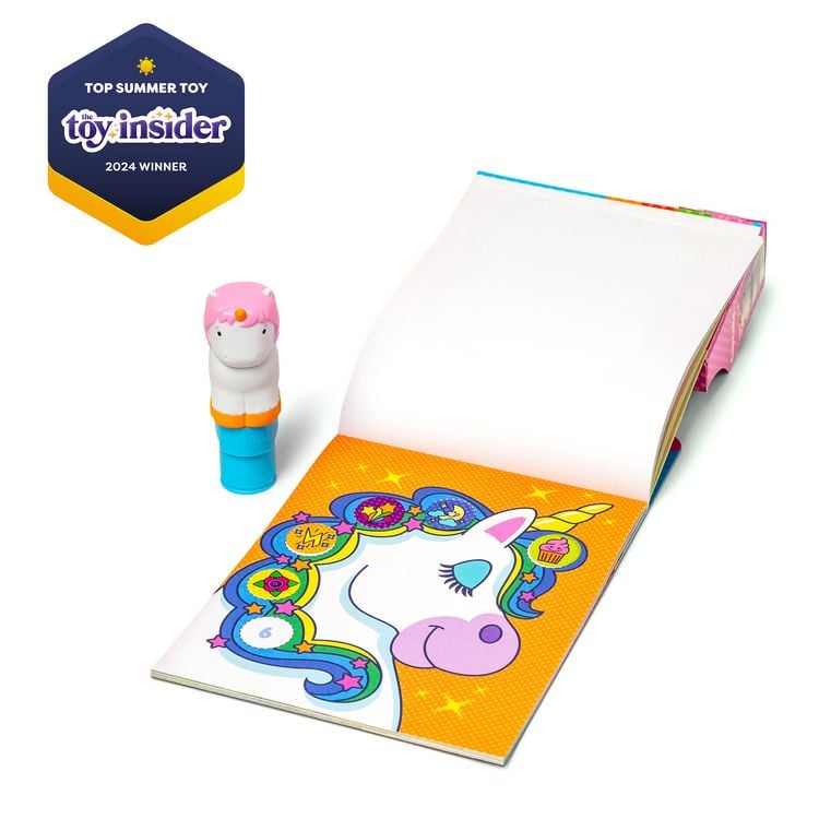 Produktbild: Sticker Wow! Einhorn Sticker-Stempelset