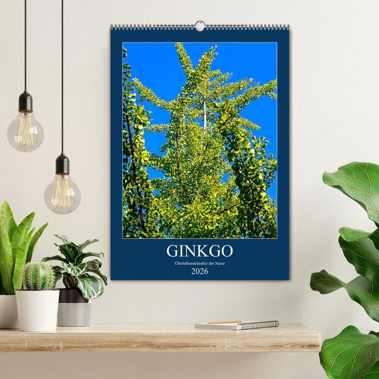 Produktbild: Ginkgo (Wandkalender 2026 DIN A2 hoch), CALVENDO Monatskalender