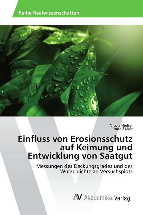 Produktbild: Einfluss von Erosionsschutz auf Keimung und Entwicklung von Saatgut