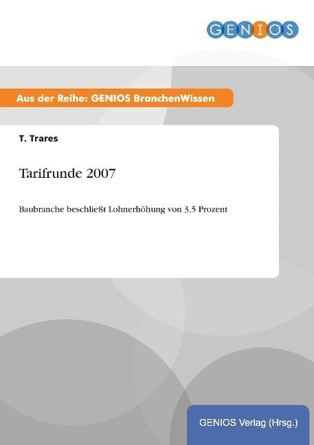 Produktbild: Tarifrunde 2007