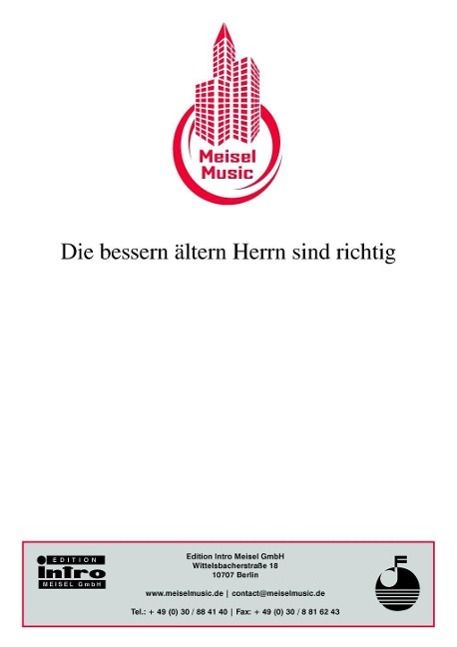 Produktbild: Die bessern &auml;ltern Herrn sind richtig