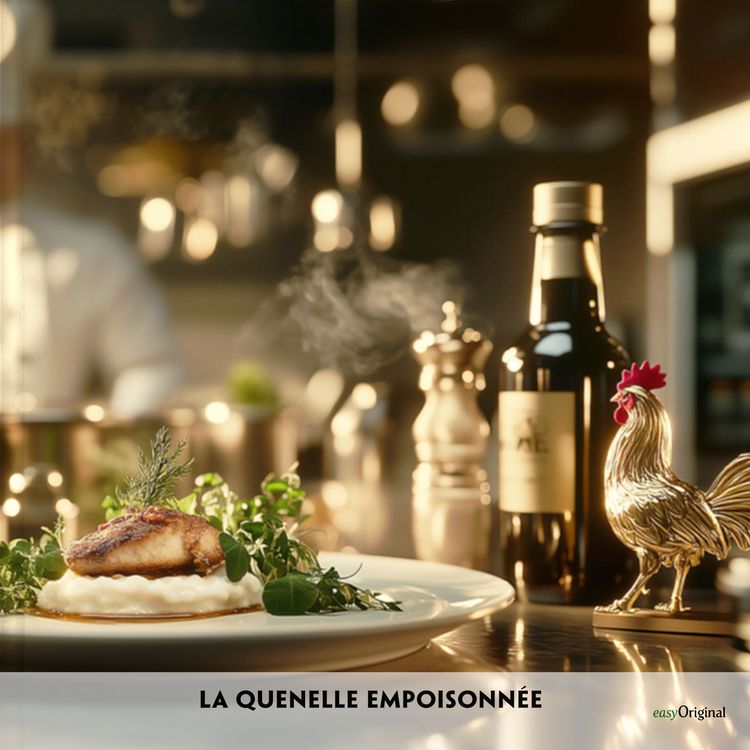 Produktbild: La Quenelle empoisonn&eacute;e - Franz&ouml;sisch-H&ouml;rverstehen meistern