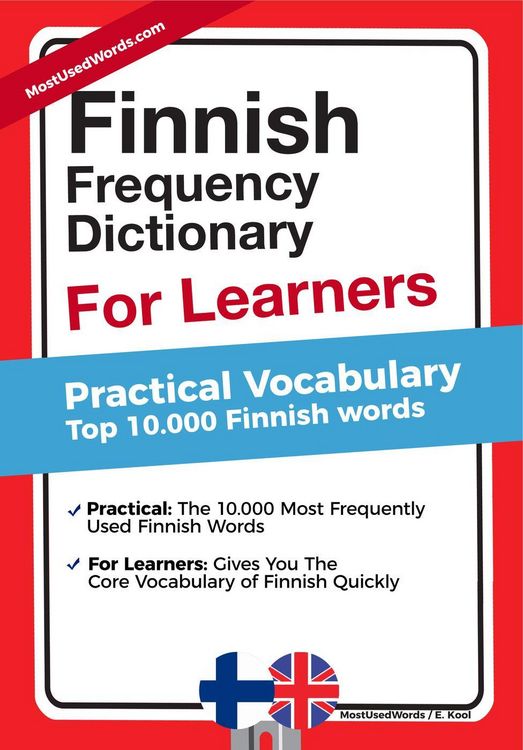 Produktbild: Finnish Frequency Dictionary for Learners - Practical Vocabulary - Top 10000 Finnish Words