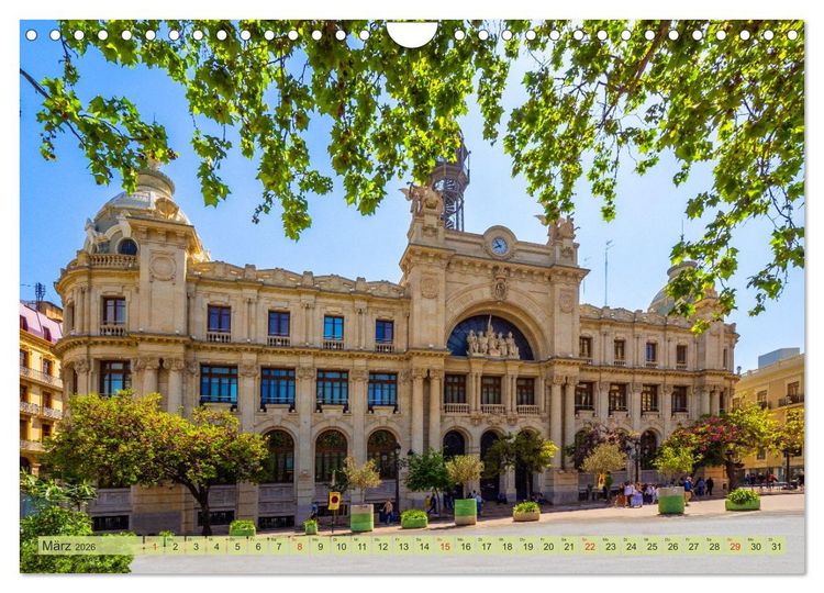 Produktbild: Zauberhaftes Valencia (Wandkalender 2026 DIN A4 quer), CALVENDO Monatskalender