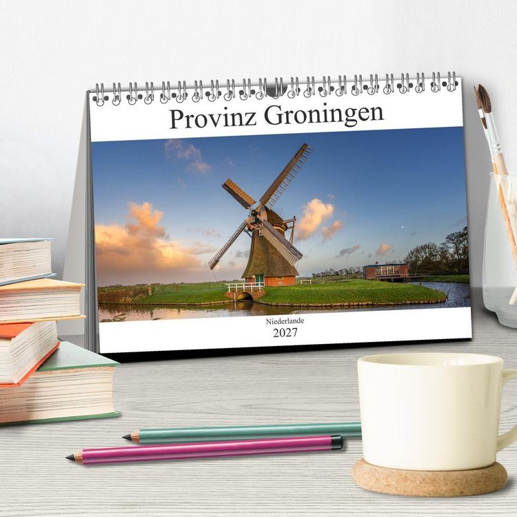 Produktbild: Provinz Groningen (Tischkalender 2027 DIN A5 quer), CALVENDO Monatskalender