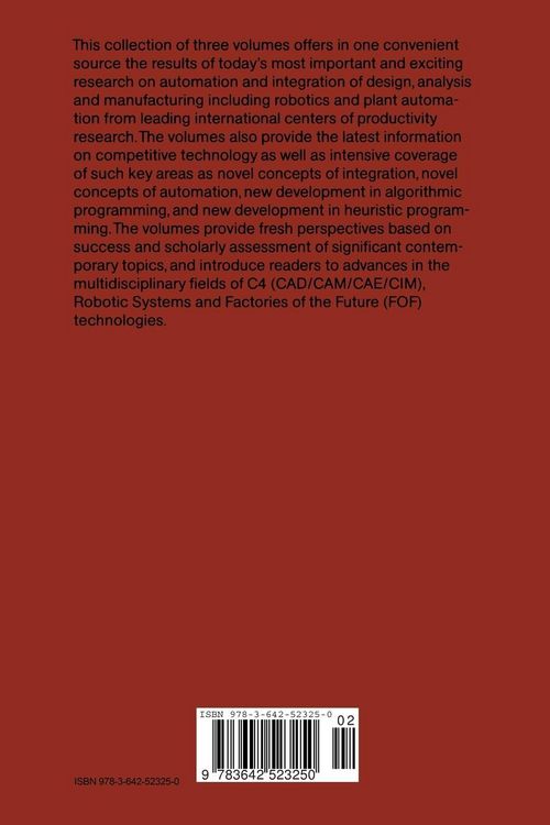 Produktbild: CAD/CAM Robotics and Factories of the Future