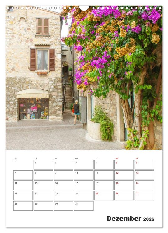 Produktbild: Sirmione - Reiseplaner (Wandkalender 2026 DIN A3 hoch), CALVENDO Monatskalender