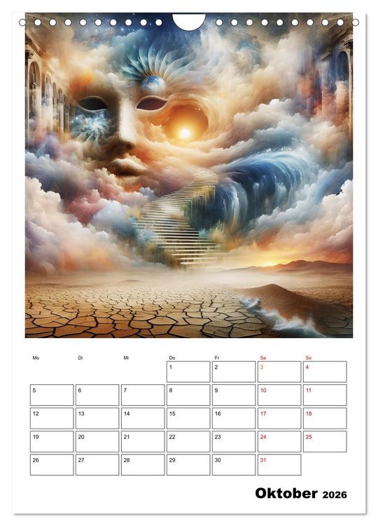 Produktbild: Treppen der Illusionen (Wandkalender 2026 DIN A4 hoch), CALVENDO Monatskalender