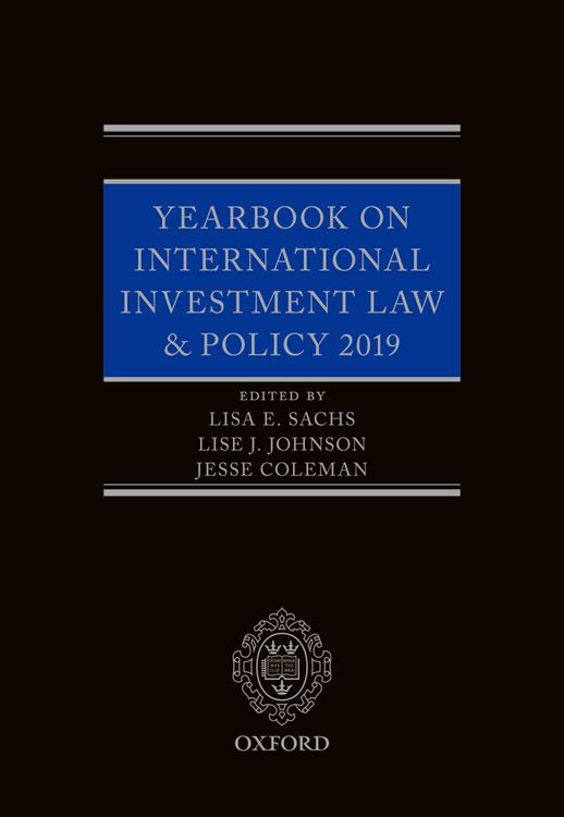 Produktbild: Yearbook on International Investment Law & Policy 2019