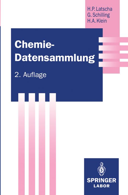 Produktbild: Chemie &mdash; Datensammlung