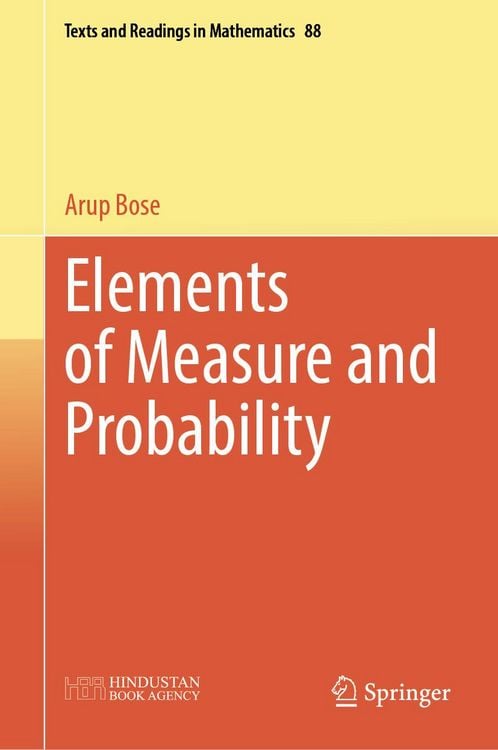 Produktbild: Elements of Measure and Probability