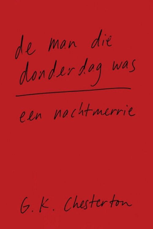 Produktbild: de man die donderdag was