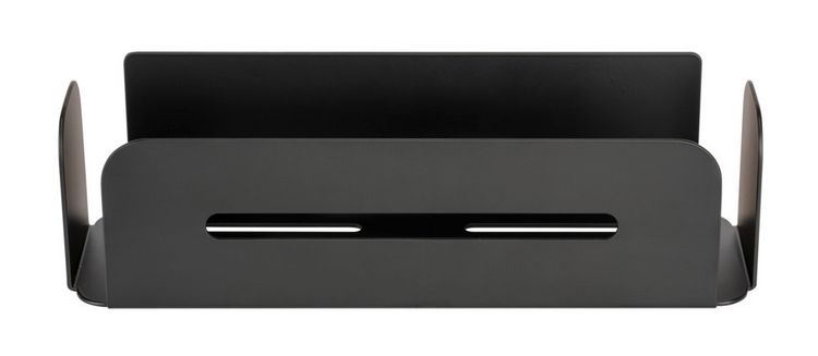Produktbild: Turbo-Loc&reg; Wandablage Mod. Bivio Black matt, aus Aluminium