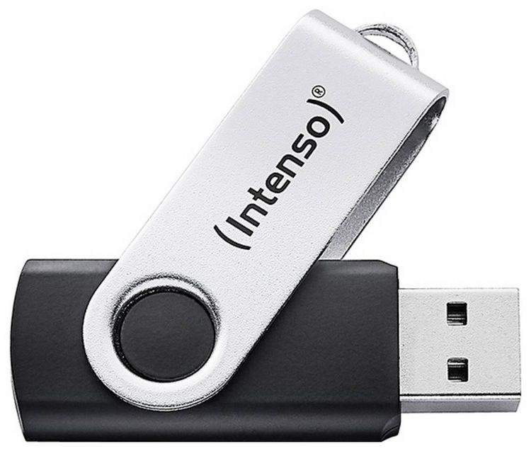 Produktbild: Intenso USB-Stick 3.2 Gen1 Office Line 32GB Schwarz 3543480