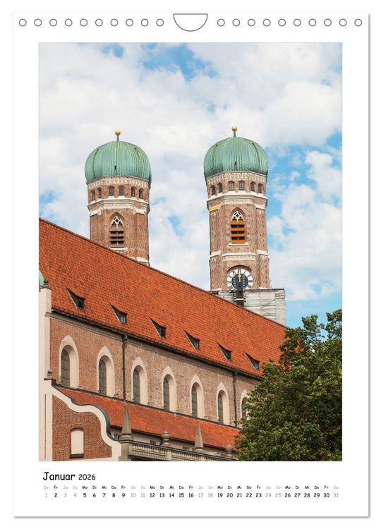 Produktbild: Liebenswertes M&uuml;nchen - Stilisierte Fotografien (Wandkalender 2026 DIN A4 hoch), CALVENDO Monatskalender