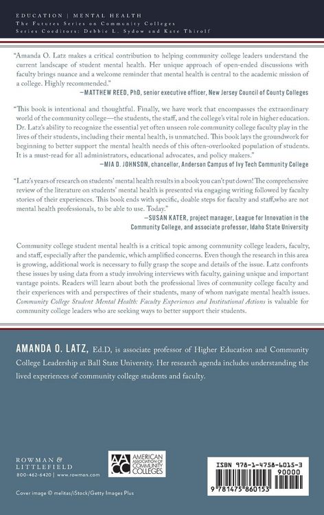 Produktbild: Community College Student Mental Health