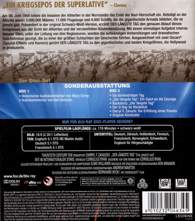 Produktbild: Der l&auml;ngste Tag [2 BRs]